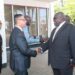 Foto bezoek SLM Minister Raymond Landveld van Transport, Communicatie en Toerisme (TCT) heeft op donderdag 31 juli 2025 een kennismakingsbezoek gebracht aan de Surinaamse Luchtvaart Maatschappij (SLM). Het bezoek vond plaats op het hoofdkantoor aan de J.A. Lachmonstraat in Paramaribo en maakt deel uit van de oriëntatiefase van de bewindsman binnen zijn ministerie...