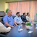 Km.visserscol.2 Het Visserscollectief heeft tijdens een kennismakingsbezoek aan president Jennifer Simons aandacht gevraagd voor urgente uitdagingen binnen de Surinaamse visserijsector, waaronder de bestrijding van illegale visserij en veiligheid op zee.