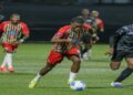 SV Robinhood in actie tegen Central FC. beeld Robinhood/facebook