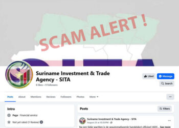 scam alert 0 Op sociale media circuleert momenteel een misleidende campagne waarin de naam en het logo van de Suriname Investment & Trade Agency (SITA) worden misbruikt om zogenoemde geautomatiseerde handelsbots aan te prijzen...