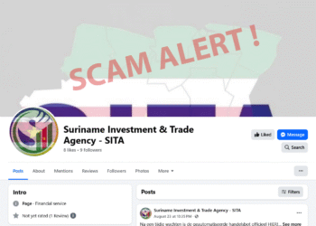 scam alert 0 Op sociale media circuleert momenteel een misleidende campagne waarin de naam en het logo van de Suriname Investment & Trade Agency (SITA) worden misbruikt om zogenoemde geautomatiseerde handelsbots aan te prijzen...