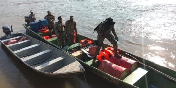 557028962 122219086136121783 8111554326602867526 n Het Nationaal Leger heeft van 15 tot en met 19 september 2025 opnieuw operatie MARAI uitgevoerd in het zuidoosten van het land. Met deze actie wil Defensie het veiligheidsgevoel in de grensgebieden versterken en het overheidsgezag zichtbaar maken.