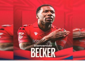 Becker a Surinaams international Sheraldo Becker heeft net voor het verstrijken van de Spaanse transferdeadline nog een overstap afgerond. De Surinaamse international heeft Real Sociedad ingeruild voor competitiegenoot Osasuna.