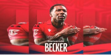 Becker a Surinaams international Sheraldo Becker heeft net voor het verstrijken van de Spaanse transferdeadline nog een overstap afgerond. De Surinaamse international heeft Real Sociedad ingeruild voor competitiegenoot Osasuna.