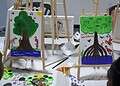 Childrens painings about Mangrove Ecosystems 2 Het Kindertehuis Gaytrie in Nickerie nam op donderdag 25 september deel aan een speciale bewustwordingssessie over mangrovebossen. De activiteit was onderdeel van het PRSUMF-project en had als doel jongeren inzicht te geven in het belang en de bescherming van deze unieke ecosystemen...