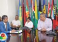 IMG 0688 1536x1024 1 De Rekenkamer van Suriname heeft op dinsdag 2 september 2025 een kennismakingsbezoek gebracht aan minister Andrew Baasaron van Economische Zaken, Ondernemerschap en Technologische Innovatie (EZOTI).
