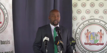 Minister Natuurlijke Hulpbronnen David Abiamofo