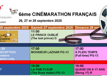 Screenshot 2025 09 23 175802 Filmliefhebbers in Suriname kunnen zich opmaken voor de zesde editie van de Cinémarathon Français, die plaatsvindt op 26, 27 en 28 september 2025. Het driedaagse evenement wordt georganiseerd door de Alliance Française Suriname, in samenwerking met de Franse Ambassade en Bistro LeQuatorze...
