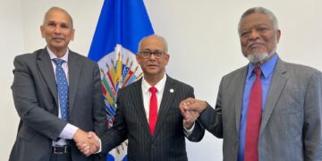 WhatsApp Image 2025 09 04 at 3.56.51 PM 1 e1757037099357 Ambassadeurs van de Caribische Gemeenschap (CARICOM) hebben in Washington hun steun uitgesproken voor de Guyanese kandidaat Muhammad Ibrahim in de race om het directoraat-generaal van het Inter-American Institute for Cooperation on Agriculture (IICA).