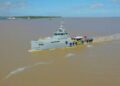 WhatsApp Image 2025 09 09 at 13.14.14 d526a519 1 De Kustwacht van Suriname heeft van 3 tot en met 6 september 2025 samen met de Marine en de Maritieme Politie een gezamenlijke patrouille uitgevoerd langs de Surinaamse kust.