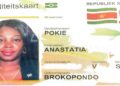 voorbeeld E-ID. beeld Anastatia Pokie/FB
