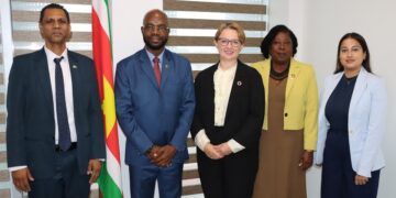 volksgezondheid De minister van Volksgezondheid, Welzijn en Arbeid (VWA), André Misiekaba, heeft de afgelopen dagen gesprekken gevoerd met de ambassadeurs van Cuba, China, Brazilië en de Verenigde Staten, evenals met de VN-vertegenwoordiger in Suriname. Centraal stond de versterking van de samenwerking op het gebied van gezondheidszorg en welzijn.