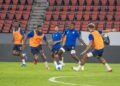 Training van het Surinaams team in Panama