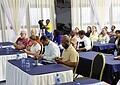 Suriname scherpt nationale hiv-aanpak aan tijdens landelijk symposium 10 573849008 1234827928679508 3903383192163643460 n Suriname wil de aanpak van hiv versterken en versnellen. Dat was de centrale boodschap tijdens het nationaal hiv-symposium dat onlangs in Paramaribo werd gehouden, in aanwezigheid van minister van Volksgezondheid, Welzijn en Arbeid,André Misiekaba, directeur Volksgezondheid Rakesh Gajadhar Sukul, en de vertegenwoordiger van de Pan American Health Organization (PAHO), Yafflo Ouattara...