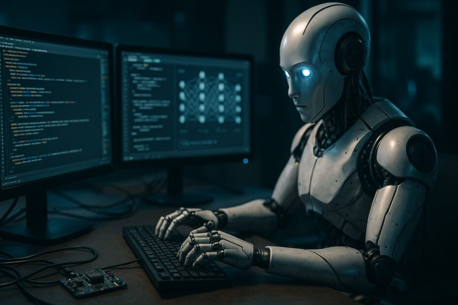 ChatGPT Image Oct 8 2025 11 41 03 PM AI verandert ons leven sneller dan velen hadden verwacht. Van kantoor tot klaslokaal en van polikliniek tot huiskamer: kunstmatige intelligentie schuift in korte tijd naar het hart van ons dagelijks handelen in Suriname en de diaspora.