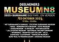 Deelnemers MUSEUMN8 2025 Op zaterdag 25 oktober viert Suriname tijdens MuseumN8 een onvergetelijke avond vol kunst, cultuur en creativiteit. Onder het thema “Suriname Bigi Yari … en verder” staat de 50 jaar Onafhankelijkheid centraal. Readytex Art Gallery presenteert een interactief programma van 18.00 tot 22.00 uur.