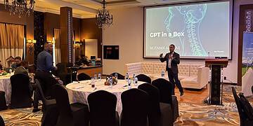 IMG 1464 Vertegenwoordigers van het Surinaamse ICT-bedrijf Datasur en buitenlandse partners van de bedrijven Velocity en Nutanix hebben samen met andere belanghebbenden gediscussieerd over brandende ICT-vraagstukken in het Jogh Hotel bij een ICT- en Cloud Summit.