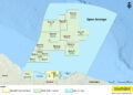 Suriname Offshore Acreage Blocks Map 081025 Chevron Suriname Exploration start deze maand met de exploratieboring Korikori-1 in het ondiepe offshoregebied van Suriname. Het boorplatform Noble Regina Allen wordt in de eerste helft van oktober verwacht. De werkzaamheden duren circa negentig dagen en moeten de aanwezigheid van olie en gas bevestigen...