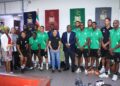 WhatsApp Image 2025 10 09 at 11.17.39 PM Negen spelers van de nationale voetbalselectie Natio hebben gisteren hun Surinaams paspoort in ontvangst genomen tijdens een plechtigheid op het hoofdkantoor van het Centraal Bureau voor Burgerzaken (CBB) aan de Mr. Jaggernath Lachmonstraat.