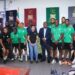 WhatsApp Image 2025 10 09 at 11.17.39 PM Negen spelers van de nationale voetbalselectie Natio hebben gisteren hun Surinaams paspoort in ontvangst genomen tijdens een plechtigheid op het hoofdkantoor van het Centraal Bureau voor Burgerzaken (CBB) aan de Mr. Jaggernath Lachmonstraat.