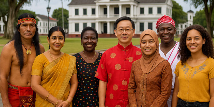 NDP verwerpt etnische verdeeldheid en kiest voor eenheid 1 bevolkings groepen suriname key news De Nationale Democratische Partij (NDP) heeft in een verklaring haar bezorgdheid uitgesproken over de recente negatieve discussies rondom etniciteit in Suriname. Volgens de partij leiden dergelijke uitlatingen in de samenleving, media en op sociale media de aandacht af van de grote sociaal-economische uitdagingen waarmee het land wordt geconfronteerd...