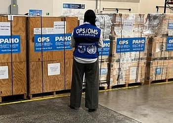 paho melissa De Pan-Amerikaanse Gezondheidsorganisatie (PAHO) heeft meer dan 2,6 ton aan medische hulpgoederen geleverd aan Cuba en houdt een extra lading van 5,5 ton gereed voor Jamaica, dat zwaar getroffen is door orkaan Melissa. Dat meldt de organisatie op woensdag 29 oktober 2025. (Pan American Health Organization)