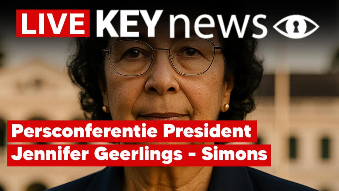 simons live 10 16 2025 Welkom bij de LIVE van Key News Suriname – Persconferentie van president Jennifer Geerlings-Simons. Vandaag, vrijdag 17 oktober 2025, zenden wij rechtstreeks uit het Presidentieel Paleis in Paramaribo. Tijdens dit persmoment krijgen journalisten gelegenheid om vragen te stellen over actuele onderwerpen.