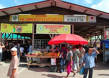 2025.11.14 BIS Kwatta markt Elke dollarcent in het renovatieproject van de Vis- en Vleeshal op de Kwatta Markt is verantwoord besteed. Het ministerie van Buitenlandse Zaken, Internationale Handel en Samenwerking (BIS) weerlegt berichtgeving dat donaties – waaronder uit Japan – zouden zijn verdwenen.