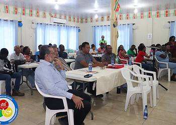 IMG 1733 Het ministerie van Economische Zaken, Ondernemerschap en Technologische Innovatie (EZOTI) organiseert in samenwerking met de World University Service of Canada (WUSC Caribbean Suriname Ltd) een driedaagse training ‘Basisvaardigheden Ondernemerschap’ in het district Wanica. De sessies vinden plaats van 10 tot en met 12 november 2025 in de districtszaal van het commissariaat Wanica aan de Tawajariweg 22.