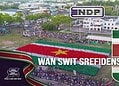 NDP 50 jaar srefidensi De Nationale Democratische Partij (NDP) feliciteert Suriname op Onafhankelijkheidsdag met 50 jaar staatkundige onafhankelijkheid en roept tegelijk op tot “volledige dekolonisatie” en verdere nationale eenheid. In een jubileumboodschap stelt de partij dat onafhankelijkheid volgens haar verder gaat dan politieke soevereiniteit en dat er bewust gekozen moet worden voor een samenleving zonder verdeeldheid.
