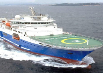 RV BGP Prospector Voor de kust van Saramacca en Coronie is op 20 november 2025 het seismisch onderzoek in het zogenoemde ‘Shallow Offshore’ gestart. Het project wordt uitgevoerd door Staatsolie Maatschappij Suriname N.V. in samenwerking met het Chinese Bureau of Geophysical Prospecting (BGP Offshore) en het Noors/Amerikaanse Tomlinson Geophysical Services (TGS).