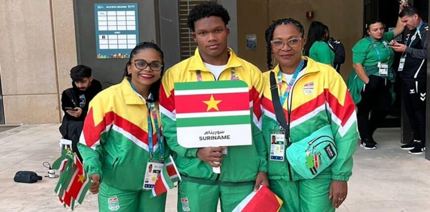 SOC sean De atleten Sean-Verno Dipokromo en D’Angelo Huisden zullen Suriname vertegenwoordigen op de Islamic Solidarity Games 2025, die gehouden zullen worden van 7 tot en met 21 november in Riyadh, Saudi-Arabië.
