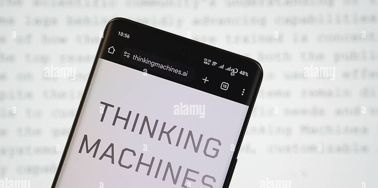 De Nieuwe AI-Revolutie: Hoe Mira Murati met Thinking Machines Lab de wereld opnieuw doet nadenken 1 dhaka bangladesh 19 feb 2025 thinking machines lab homepage on the smartphone screen thinking machines lab is an artificial intelligence research 2SWF5X4 Er is een nieuwe revolutie gaande in de wereld van kunstmatige intelligentie, en de spil daarvan is een vrouw die de AI-wereld al eerder op haar kop zette: Mira Murati.