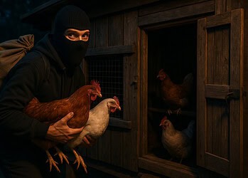 kippen dief Een man uit Wanica is maandag 17 november 2025 in verzekering gesteld, nadat hij werd aangehouden op verdenking van herhaalde diefstal van slachtkippen bij zijn buurman. Het gaat om de verdachte D.P., tegen wie eerder al aangifte was gedaan.