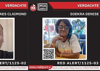 mia opsporing De Nederlandse autoriteiten hebben een beloning van 15.000 euro uitgeloofd voor tips die leiden tot de aanhouding van twee hoofdverdachten in de moordzaak rond de Surinamer Sherwin Cedric Peterhof. Zijn lichaam werd op 15 augustus 2025 gevonden in een ondiep graf in een maïsveld in Meer, België, nadat een landbouwer het stoffelijk overschot aantrof en de politie inschakelde.