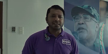 Amzad abdoel NDP’er Amzad Abdoel heeft als een van de eerste publieke functionarissen zijn vermogensopgave officieel geregistreerd bij de Anti-Corruptie Commissie (ACC).