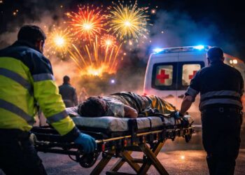 ChatGPT Image Dec 31 2025 01 16 51 PM 1 Leer hoe je snel en effectief eerste hulp biedt bij vuurwerkletsel en ontdek belangrijke preventietips voor een veilige jaarwisseling. Lees verder voor alle details!