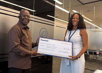 Remie Oosterwolde, voorzitter bestuur Kinderhuis Samuel & Alida Pengel, Specialist, BI&C, Newmont Suriname