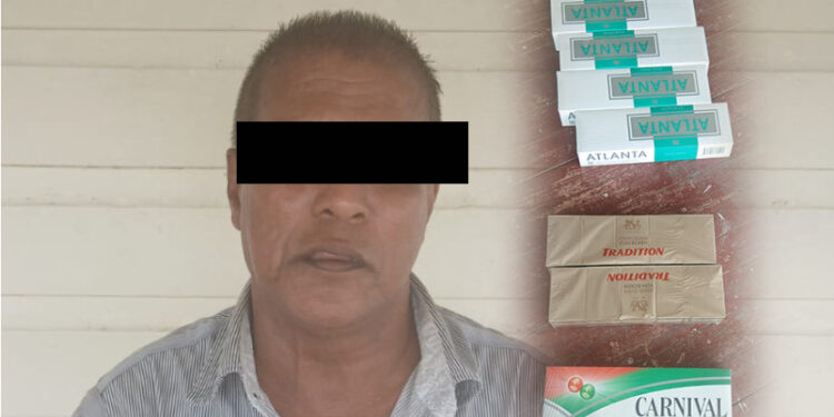 Verdachte in Nickerie aangehouden voor handel in illegale sigaretten 1 Screenshot 2025 12 13 145358 De politie in Nickerie pakte een man op met illegale sigaretten en contant geld. Lees verder voor meer details over deze zaak en het onderzoek.