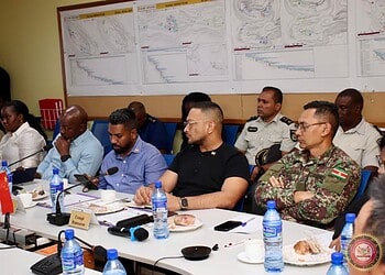 07918266 6112 42cc 852a 6a89f350e28e Een delegatie van de regering, bestaande uit de ministers van Defensie, Natuurlijke Hulpbronnen, Regionale Ontwikkeling en Justitie en Politie, heeft donderdag 29 januari een werkbezoek gebracht aan Zijin/Rosebel Gold Mines N.V.