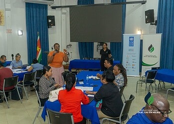 2026.01.09 7NR Sessie Lallarookh 30 1536x1024 1 Suriname werkt samen aan het Zevende Nationaal Rapport over biodiversiteit om natuur en beleid te verbeteren. Lees verder voor meer