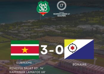621695048 1304378295057599 974109839588910312 n e1769696196423 De nationale dames U-17-selectie van Suriname heeft de laatste wedstrijd gewonnen van Bonaire van de 2026 Concacaf U-17 Women’s Qualifiers.