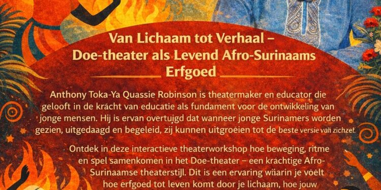 NAKS deelt kennis Black Heritage via voorstellingen 1 626776801 1317976680350241 8597227586930941739 n NAKS deelt met de voorstellingen 'De reis van ons Afro-Surinaams Erfgoed' en 'Papa Koenders: Mi Tongo Tru' kennis over het Surinaams erfgoed.