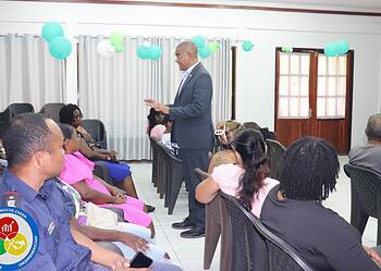 627357265 1315263870634934 399528901656191535 n Het Ministerie van Economische Zaken, Ondernemerschap en Technologische Innovatie (EZOTI) is een samenwerking aangegaan met World University Service of Canada (WUSC Caribbean Suriname) binnen het project The Sustainable Agriculture in the Caribbean (SAC). In dat kader is de driedaagse training “Basisvaardigheden Ondernemerschap” uitgevoerd.