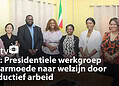 Presidentiele werkgroep van armoede naar welzijn door productief arbeid Key News is live bij de launch van de presidentiële werkgroep “Van armoede naar welzijn door productiviteit”. In deze uitzending volgen we de officiële start, de toelichtingen en de stappen richting uitvoering, waaronder de introductie van het digitaal dashboard en de bekendmaking van de domeinnaam.