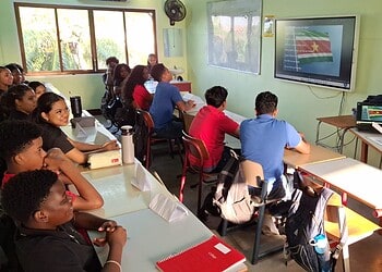 De vrijwilligers hebben op vrijdag 20 februari voorgelezen, omdat de Dag van de Moedertalen op zaterdag was. Fotorechten:
Nijman: NAKS