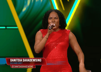 Screenshot 2026 02 13 203838 Danitsia Sahadewsing heeft de Blind Auditions van The Voice of Holland doorstaan en is door naar de volgende ronde. In een emotionele reactie op sociale media bedankt zij supporters voor de massale steun. Sahadewsing kiest Ilse DeLange als vocal coach.