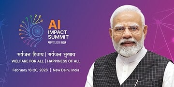 WhatsApp Image 2026 01 30 at 5.53.42 PM De India–AI Impact Summit 2026 staat gepland van 16 tot en met 20 februari in New Delhi. Deze toonaangevende mondiale AI-top, de eerste in het mondiale Zuiden, verlegt de aandacht van AI-‘veiligheid’ naar ‘impact’ en benadrukt de tastbare voordelen van AI, duurzaamheid en implementatie in het mondiale Zuiden. De belangrijkste discussies zullen draaien om AI voor iedereen, AI door haar (vrouwelijk leiderschap) en oplossingen gedreven door jongeren, met als doel verantwoorde, mensgerichte AI te bevorderen. In aanloop naar de top worden in overleg met andere landen en AI-bedrijven diverse werkgroepbijeenkomsten en regionale summits georganiseerd.