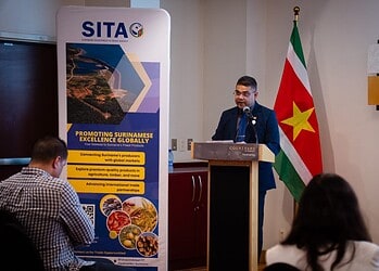 2026.03.13 BIS 02 SITA Launch 3e Business Barometer Survey De Suriname Investment and Trade Agency (SITA) heeft vrijdag 13 maart 2026 de derde ronde van de nationale Business Barometer Survey gelanceerd.