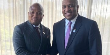 2026.03.21 BIS Bilateral Suriname Ghana at CELAC scaled e1774488604746 Suriname en Ghana versterken hun samenwerking in goudsector, onderwijs en cultuur. Ontdek hoe deze landen samen bouwen aan een veelbelovende toekomst. Lees meer in het ....